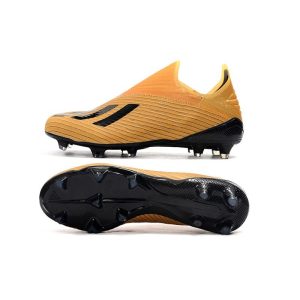 Kopačky Pánské Adidas X 19+ FG – oranžový Černá